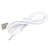 DC Charger for Stylus Pen HyperGear H2O, SoundBot SB510 3.0 Shower Speaker, Rechargeable USB Charging Cable (White)