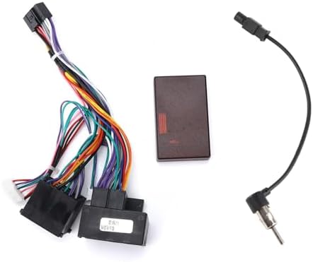 Radio Wiring Harness Adapter with Canbus Box, Car Power Cable Replacement for F30/F10/X5/E46/E39/E53