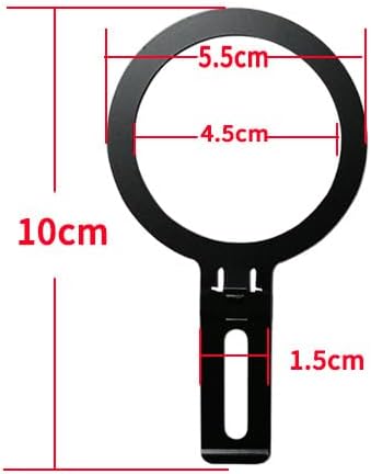 ThtRht Mount Metal Ring Sticker Foldable Phone Ring Holder Stand Magnetic Adapter for Magsafe Charger Android Phone
