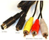 MPF Products VMC-15FS VMC15FS AV A/V Audio Video RCA S-Video Cable Cord Replacement Compatible with Select Sony