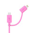 Apple MFi Certified 2 in 1 iPhone Charger Lightning Cable and Micro USB, Compatible with iPhone X, 8, 8 Plus, 7 Plus,