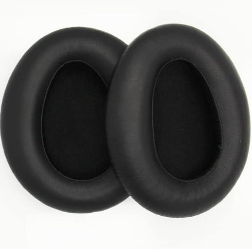 Mdr-10rbt-10rnc-10r Replacement Earmuff Ear Pad Repair Accessories for Sony MDR-10RBT MDR-10RNC MDR-10R Headset Compatible (Black)