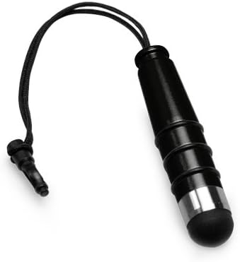 BoxWave Stylus Pen Compatible with Leapfrog LeapPad Ultimate - Mini Capacitive Stylus, Small Rubber Tip Capacitive Stylus Pen for Leapfrog LeapPad Ultimate - Jet Black by BoxWave