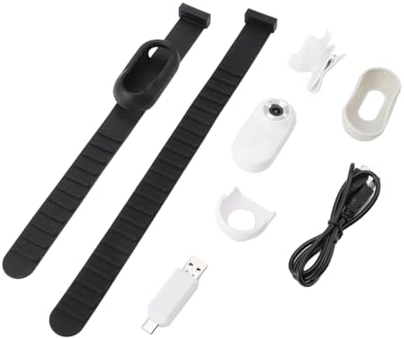Sanpyl Pet Collar Camera HD 1080P, 0.96 inch LCD Display, 5 Minutes Video,