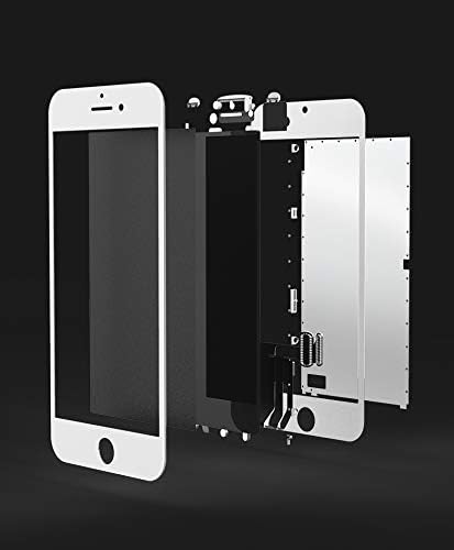 Screen Replacement LCD Digitizer Assembly for iPhone 6 Plus (5.5 Inch) (A1522, A1524, A1593) White