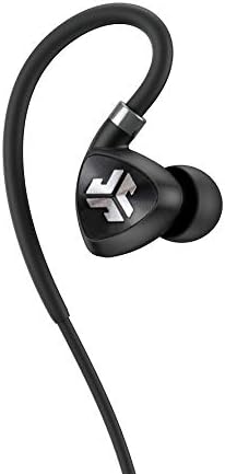 JLab Fit 2.0 Bluetooth Enabled Wireless Sports Earbuds, Bluetooth 4.1, 10mm Titanium Drivers, IP55 Sweatproof, Black