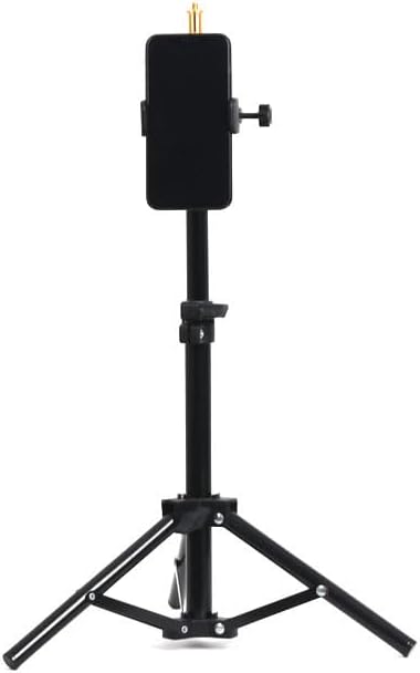 2 Pack Tripod Mount Phone Holder Clamp, Microphone Stand Bracket Clip Support Adapter for Tripods