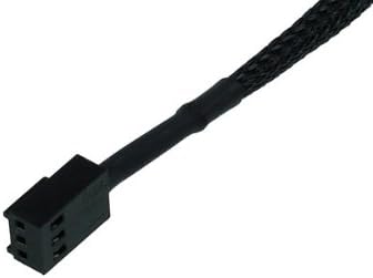 Phobya Premium 3-Pin x 3 Fan Cable Splitter - Power 3 Fans from One Connection