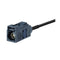 Fakra G Type Female Connector Grey Cable Car Telematics Telephone Antenna Cable