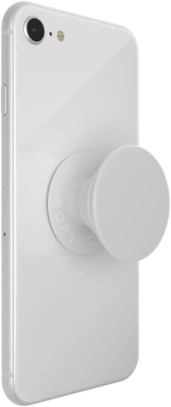 PopSockets : Phone Grip with Expanding Kickstand, Pop Socket for Phone - White
