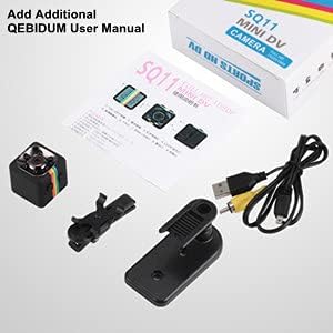 Spy Camera Hidden Camera, Portable Tiny Rechargeable Battery Powered HD 1080P Mini Camera, Night Vision Motion Activated