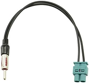 Connects 2 CT27AA51 DIN Aerial Adaptor Cable for Audi/Volkswagen Double Fakra - CT27AA51