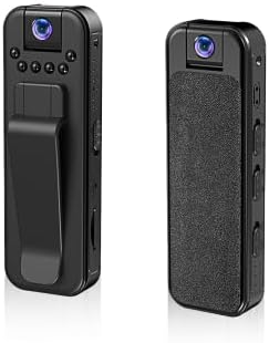 realexist Mini Body Camera with Audio & Video Recording - Small POV Cam