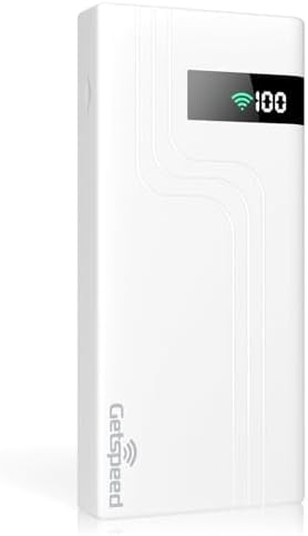 getspeed Mobile Hotspot Devic,4G LTE Portable Hotspot Router WiFi for Travel,No Contract and