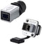 CNLINKO RJ45 Ethernet Industrial Connector, Male Plug & Female Panel Mount Socket Jack, Outdoor Waterproof IP67, Metal