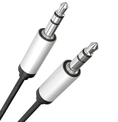 UIGOCLE Audio Cable Compatible with 3.5mm Audio Cable Nylon Braided Auxiliary Cable Male