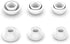 ALXCD 6 Pairs Ear Tips for AirPods Pro 2nd Gen, S/M/L Sizes Silicone Eartips Replacement, White