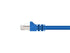 Monoprice Cat6A 3ft Blue Patch Cable, Double Shielded (S/FTP) 26AWG 10G Pure Copper Snagless RJ45