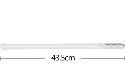 UAYESOK 400-470mhz 17 inches SO239 UHF Fiberglass Mobile Radio Antenna, GMRS Base Antenna, Connector for Ham Radio