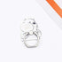 4-Pcs Cute Phone Ring Holder Stand, Bear Panda Mobile Phone Stand Holder 360 Rotation Finger Ring Grip Mount for Smartphones and Tablets (Bear Grip)