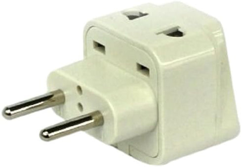 CKITZE BA-9C Universal 2 in 1 Plug Adapter Type C for Europe, Russia, Turkey and More - CE Certified