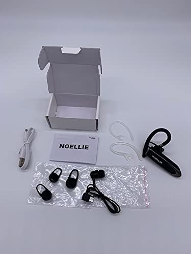 Bluetooth Earpiece, Wireless Handsfree Noise Cancelling In-Ear Headset Earbuds for Driving and Leisure