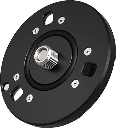 IFOOTAGE Seastar Quick Release Plate, Quick Setup Kit with 1/4" 3/8" Screw, Compatible with SLR, Video Camera, Ball