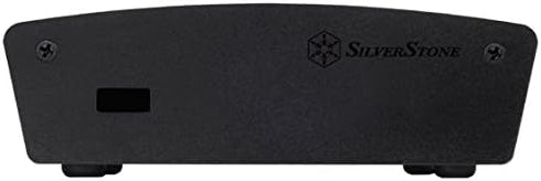 Silverstone Tek Premium Aluminum NUC Chassis with Pre-Assembled Heat Pipe, Wi-Fi Antenna, Bluetooth, 2X HDMI Ports