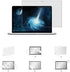 EooCoo Hard Case Compatible with MacBook Air 13 inch M1 Chip 2021-2018, Protective Case + Keyboard Cover + Screen