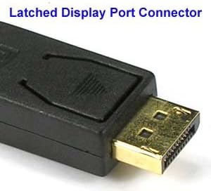 InstallerParts 3Ft Display Port Male to DVI Male Cable, Black, for Video & Audio Transmission