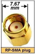WiFi Antenna Adhesive Mount for WiFi, WiMAX, and Bluetooth, Rectangular Shape