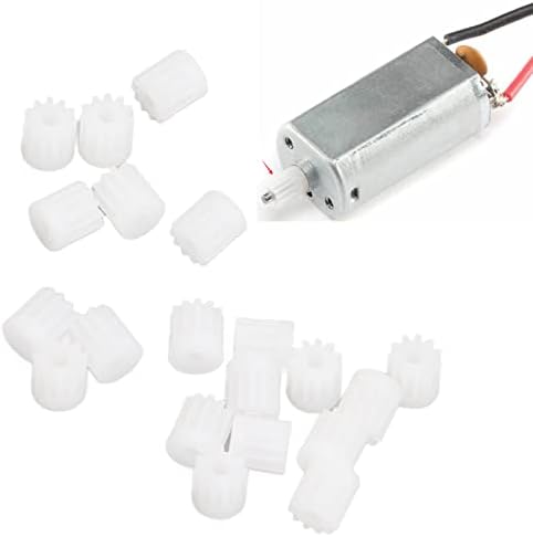 Gear,20pcs 1/24 SCX24 11T Scx24 Scx24 Scx24 VGEBY RC Motor Plastic Plastic Motor Gear for Remote Control Car