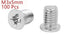 XJS Computer PC Case 2.5-inch HDD M3x5mm Flat Phillips Head Hard Drive Screw (100pcs)