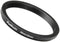 Fotodiox Metal Step Down Ring, Anodized Black Metal 58mm-52mm, 58-52 mm