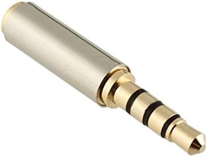 3.5mm Male to 2.5mm Female Audio Adapter Converter Headphone Headset 3 Ring Jack - Stereo or Mono for Apple iPhone 6/6S/5S iPad Samsung Galaxy and Note Phones & Most Smartphones & Tablets