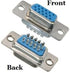 CompuCablePlusUSA Best High Density DB15 Connector Female Solder Cup DIY Kit for Assembling HD DB15 Cable