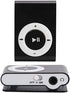 Zopsc-1 MP3 Portable BackClip Mini Player Music Player with Earphone and USB Cable,Lossless Sound Player Suitable
