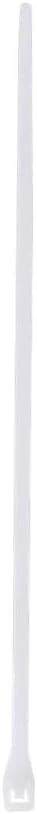 Gardner Bender 46-308 DoubleLock Cable Tie, 8 inch, 75 lb, Nylon Zip Tie, 100 Pk, Natural White