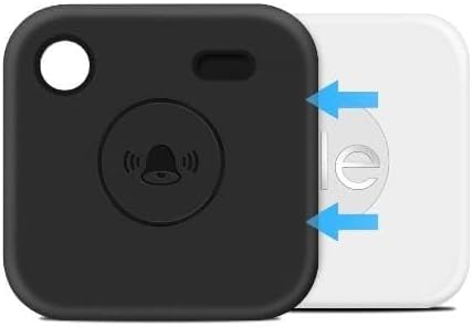 SaharaCase Silicone Case for Tile Mate - Rugged Protection with Carabiner Clip, Shockproof Bumper, Antislip Grip - Black