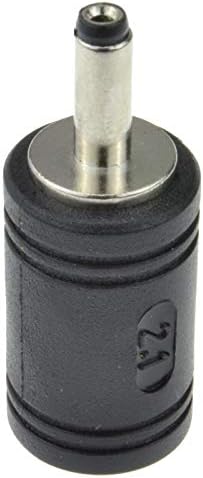 DC Power Adapter 5.5mm x 2.1mm to 3.5mm x 1.3mm, DC in line Socket Female to DC Male Plug, Coaxial Power Converter for