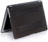 KECC MacBook Pro 13 inch Case - Compatible with 2020-2025, 2016-2019 Release, Italian Leather Hard Shell (Black)