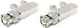 Ultra Spec Cables BNC Male to 2 x BNC Female Video Adapter Splitter - 2 Pack