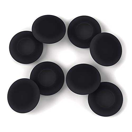 Ear Cushions Foam Replacement for Plantronics Headphones, 8 Pack, Black, Standard Size Office Headset Covers