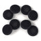 Ear Cushions Foam Replacement for Plantronics Headphones, 8 Pack, Black, Standard Size Office Headset Covers