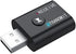Bluetooth 5.0 2 in1 Transmitter Receiver Converter Car Wireless Audio Adapter USB 3.5mm Aux for TV, Home Stereo, Car Stereo, Headphones, Speakers, PC