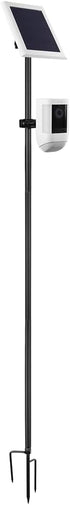Holicfun 2-in-1 Ground Stake Mount Stand for Outdoor Security Cameras, Universally Compatible with Ring, Blink, More