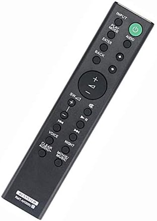 UBay RMT-AH300U Remote Control Replacement for Sony Sound Bar HT-CT290, HT-CT291, and More