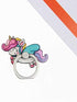 4Pcs Cute Unicorn Sea Shell Phone Ring Holder, 360 Rotation Finger Grip Kickstand for Cellphones and Tablets