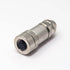 2 Pcs M12 8 Pin Female Connector Straight Aviation Plug, Waterproof, Assemble Type Plug, IP67
