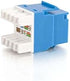 C2G 03796 Cat5e RJ45 Unshielded Keystone Jack, Blue
